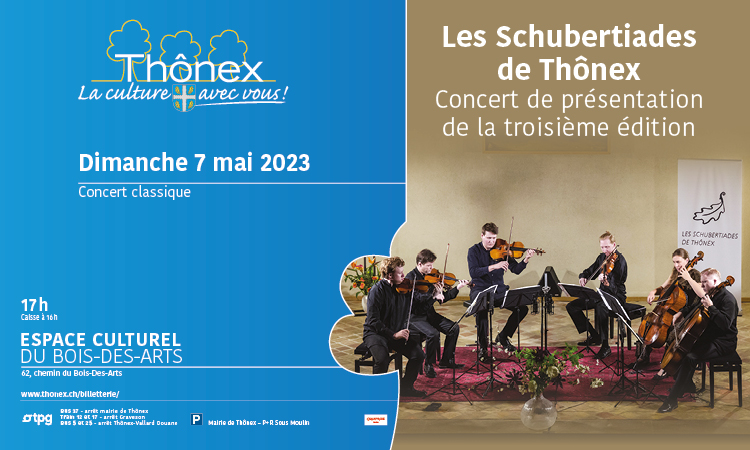 Les Schubertiades de Thônex Les Schubertiades de Thônex