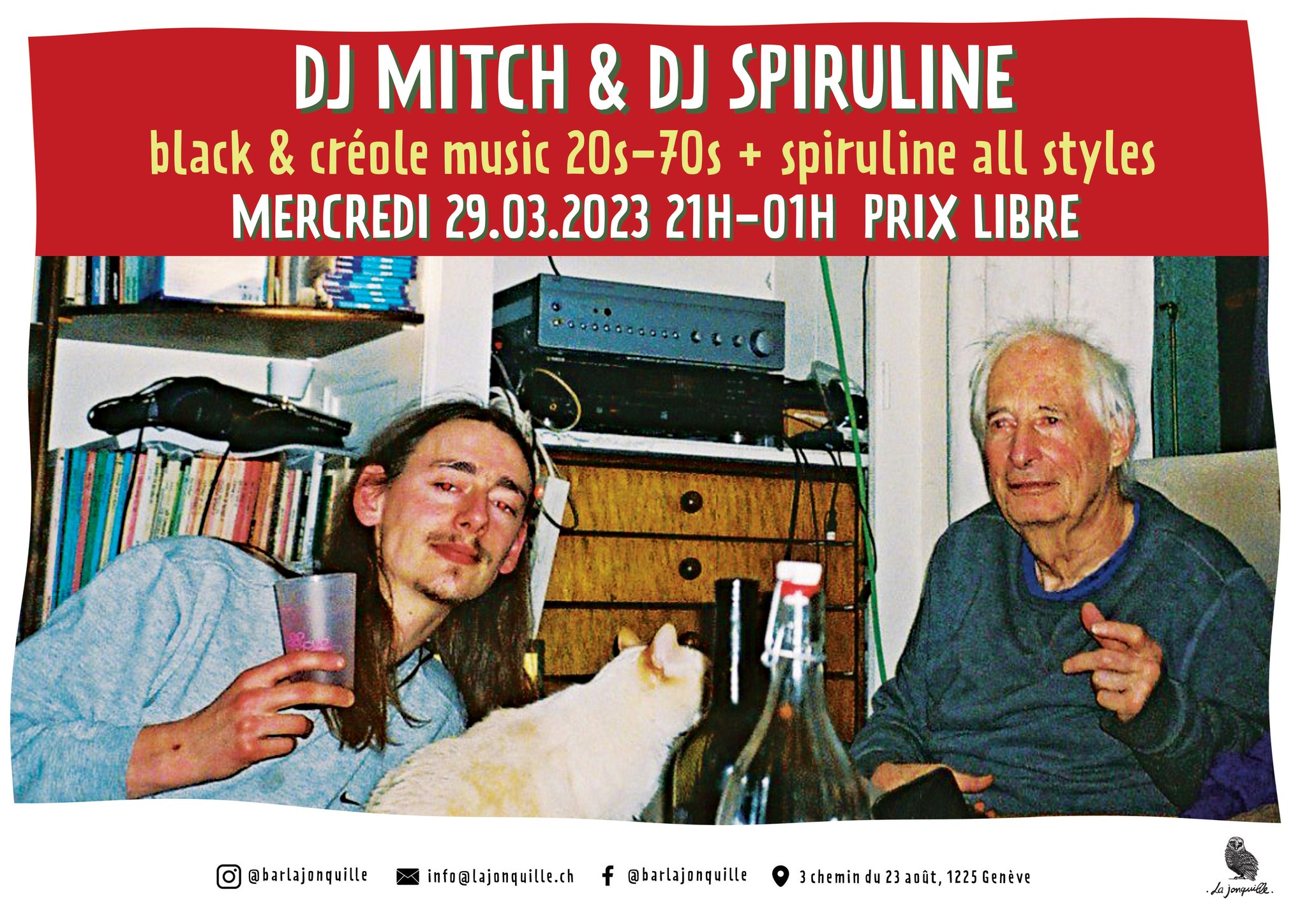 DJ MITCH & DJ SPIRULINE Roller Skate Party
