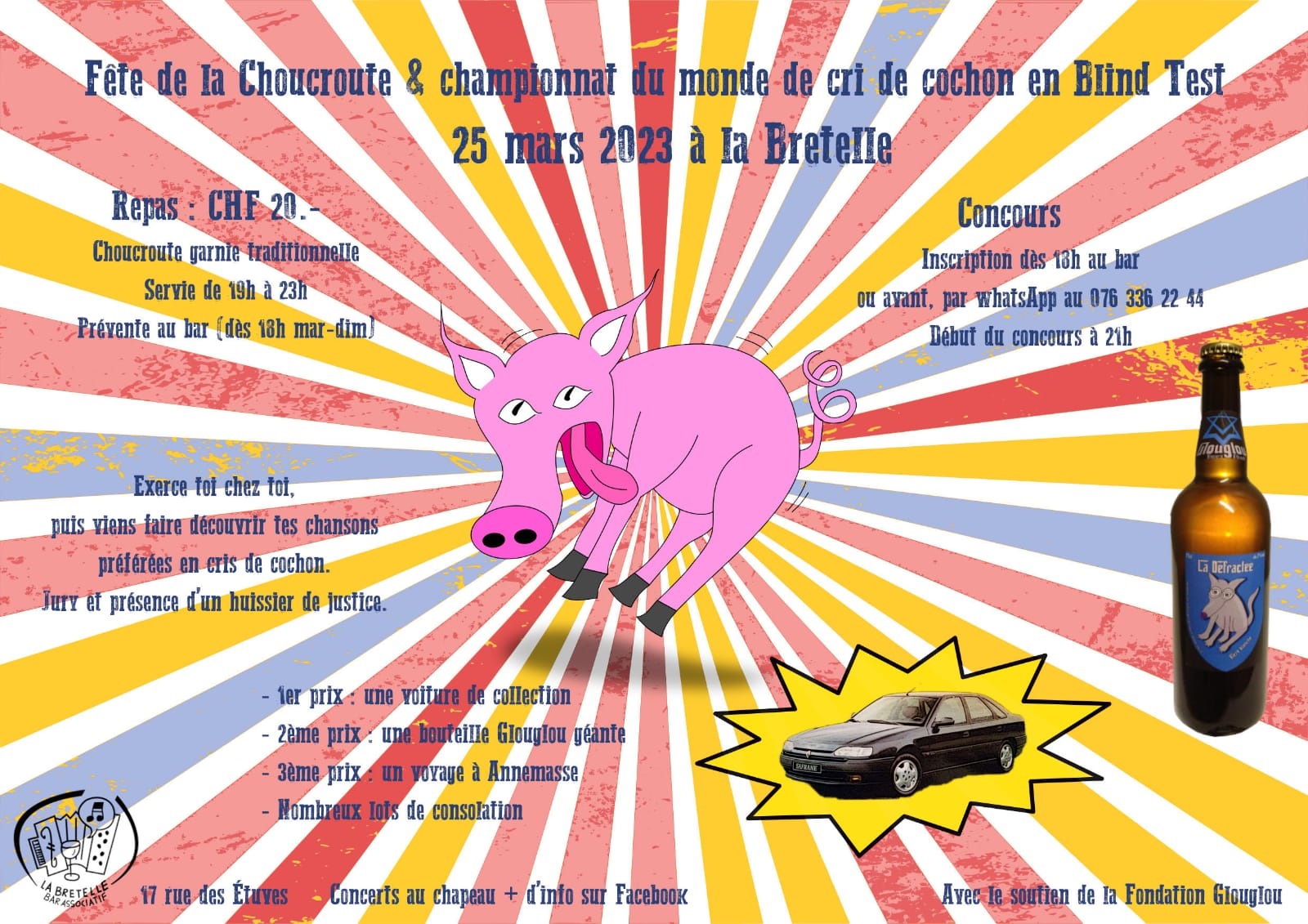 Fête Choucroute à la Bretelle Les petits chanteurs à la gueule de bois